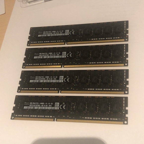 32GB (4 x 8GB) memory sticks for Mac Pro 2013 (Total 32 GB) HYNIX - Picture 3 of 4
